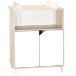 Commode à langer scandi naturel Commode à langer scandi naturel