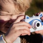 Coque en silicone pour appareil photo zoo friends racoon