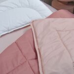 Couette bicolores tog 3, 7 blush - ash roses (100 x 140 cm)