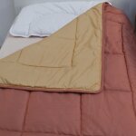 Couette bicolores tog 3, 7 sole - terra (100 x 140 cm)