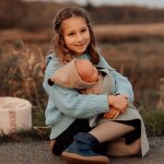 Couffin en mousse pour poup�e avec accessoires cloe