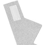 Couronne � paillettes argent