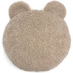 Coussin avec poche teddy latte doodle