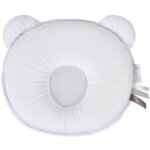 Coussin anti tte plate p'tit panda air + blanc
