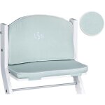 Coussin d'assise pour chaise haute basic mint jade Coussin d'assise pour chaise haute basic mint jade