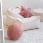Coussin balle guava pink molletonn�