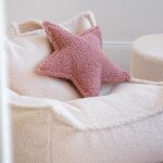 Coussin �toile guava pink molletonn�