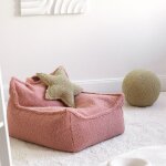 Coussin �toile matcha molletonn�