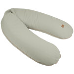 Coussin de grossesse big flopsy french terry vert de gris