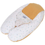 Coussin de grossesse multirelax �ponge jaune pois