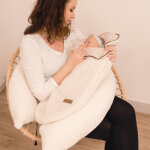 Coussin de grossesse et nid d'ange 2 en 1 soft nova beige