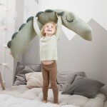 Coussin de maternit� et d'allaitement croco vert