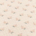 Coussin de maternit� en double gaze de coton lav�e darling wabi - sabi