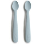 Lot de 2 cuill�res en silicone powder blue
