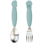 Cuill�re et fourchette sea friends bleus yummy +