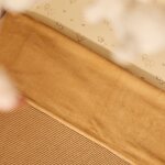 Couverture basic knit hazel - fleece (100 x 150 cm)