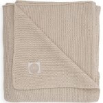 Couverture bébé en coton basic knit nougat (75 x 100 cm) Couverture bébé en coton basic knit nougat (75 x 100 cm)