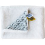 Couverture b�b� en polaire yoca le koala blanc (70 x 100 cm)