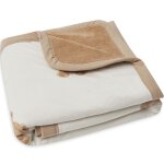 Couverture en coton bio ours teddy bear (75 x 100 cm)