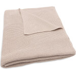 Couverture en tricot basic knit wild rose (100 x 150 cm)