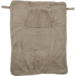 Couverture nomade angora beige (80 x 62 cm)
