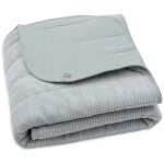 Couverture en jersey velvet rib sea green (75 x 100 cm)