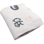 Couverture animal en tricot (80 x 100 cm)