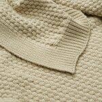 Couverture b�b� en tricot harper latte