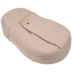 Couverture pour cocoonababy ouatin�e fleur de coton avoine