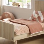 Couverture en coton petit c?ur (75 x 100 cm)