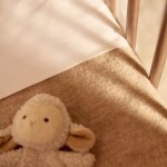 Couverture merino wool falted natural (75 x 100 cm)