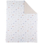 Couverture en mousseline bio dino (75x100 cm)