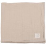 Couverture en mousseline eco mum apricot