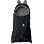 Couverture nomade pour bébé recy black - grey Couverture nomade pour bébé recy black - grey