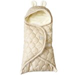 Couverture nomade pour b�b� recy sand - cream