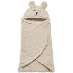 Couverture nomade bunny nougat (100 x 105 cm) Couverture nomade bunny nougat (100 x 105 cm)