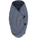 Couverture nomade carl melange navy melange