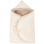 Couverture nomade hiver baby nest wabi - sabi natural sweet dots