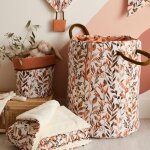 Couverture polaire caramel forest (70 x 100 cm)