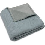 Couverture en polaire cosy knit sea green (75 x 100 cm)