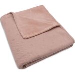 Couverture en polaire cosy knit wild rose (100 x 150 cm)