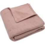 Couverture en polaire cosy knit wild rose (75 x 100 cm)