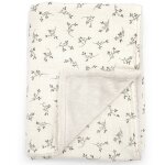 Couverture polaire olive bloom (110 x 80 cm)
