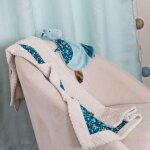 Couverture en polyester zanimo (75 x 100 cm)