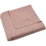 Couverture en tricot cosy knit wild rose (75 x 100 cm)