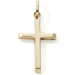 Pendentif croix (or jaune 9 carats)