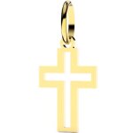 Croix ajoure (or jaune 375)