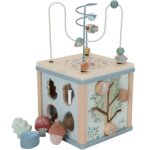 Cube d'activits en bois fsc forest friends