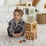 Cubes empilables en bois