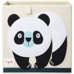 Cube de rangement en tissu panda Cube de rangement en tissu panda